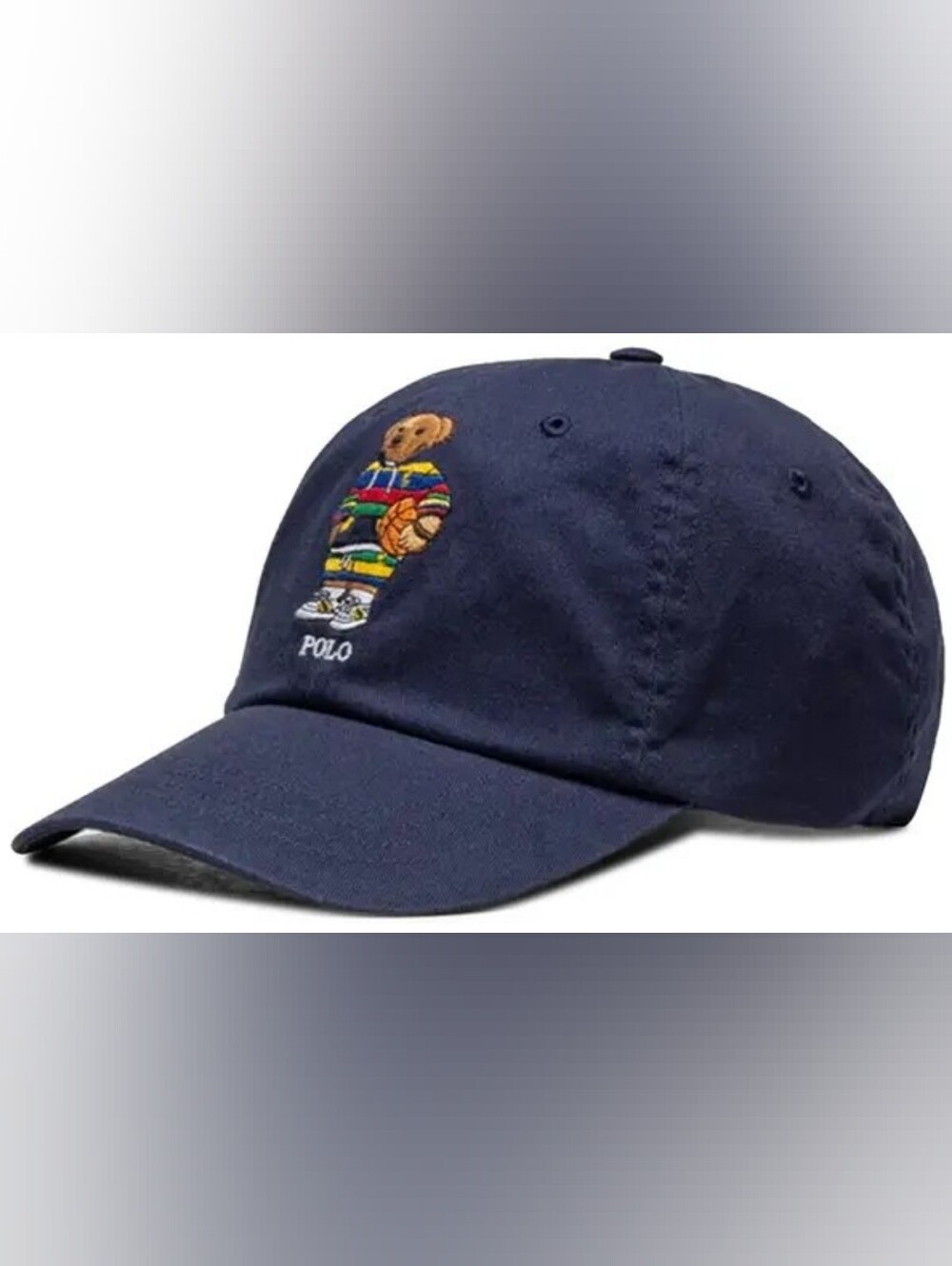 Polo Ralph Lauren Polo Bear Chino Sport Cap color 'Newport Navy',One Size - Picture 5 of 6